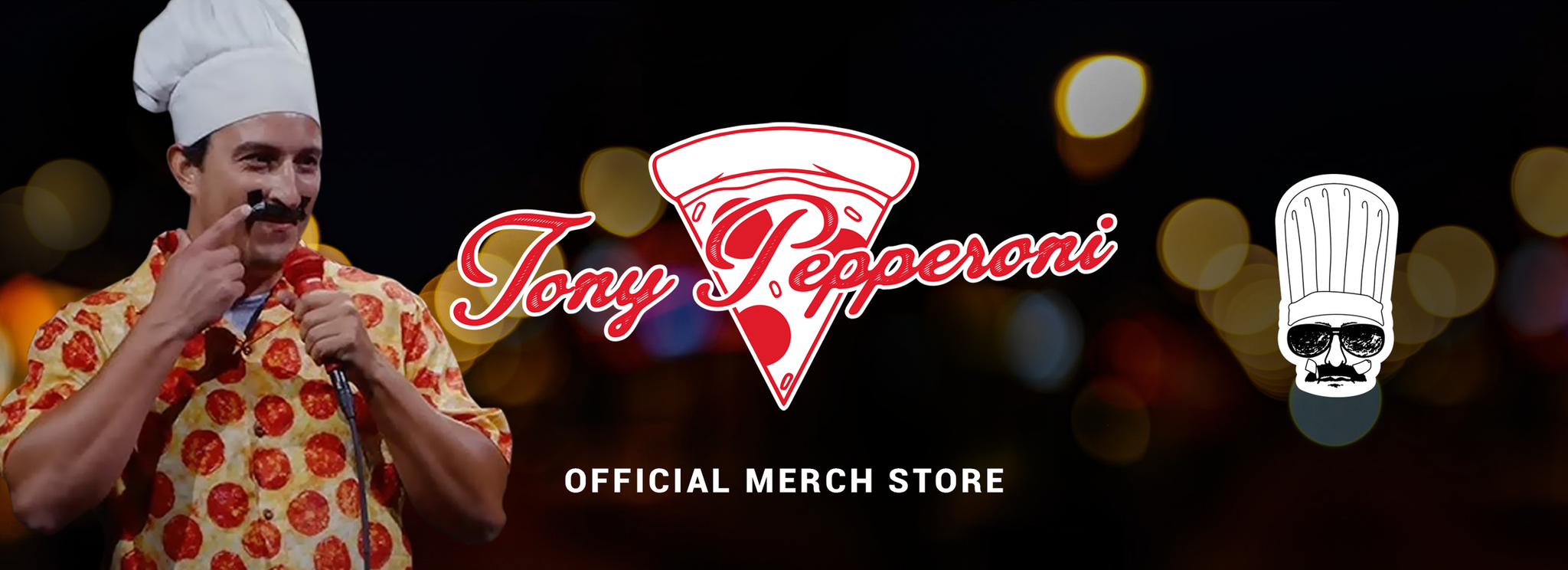 Tony Pepperoni Comedy hero banner