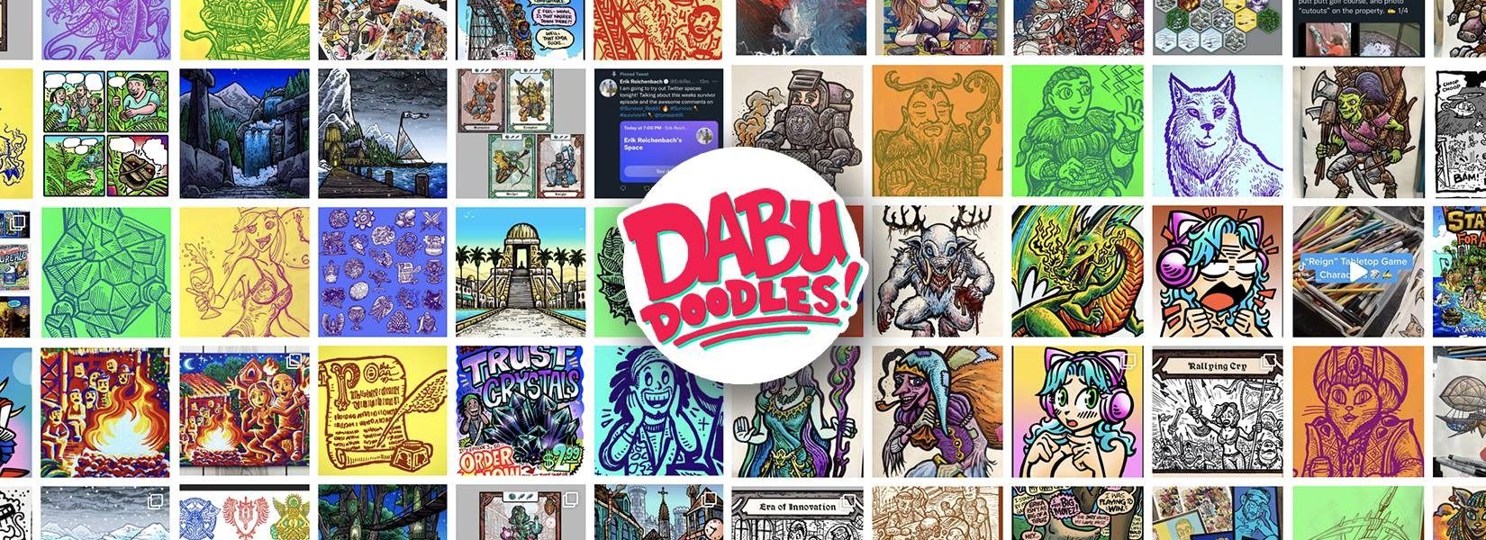 Dabu Doodles hero banner