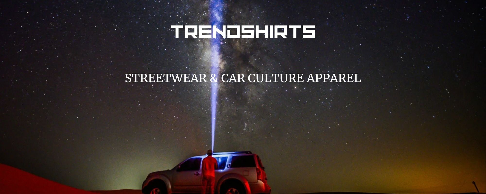 TrendShirts hero banner