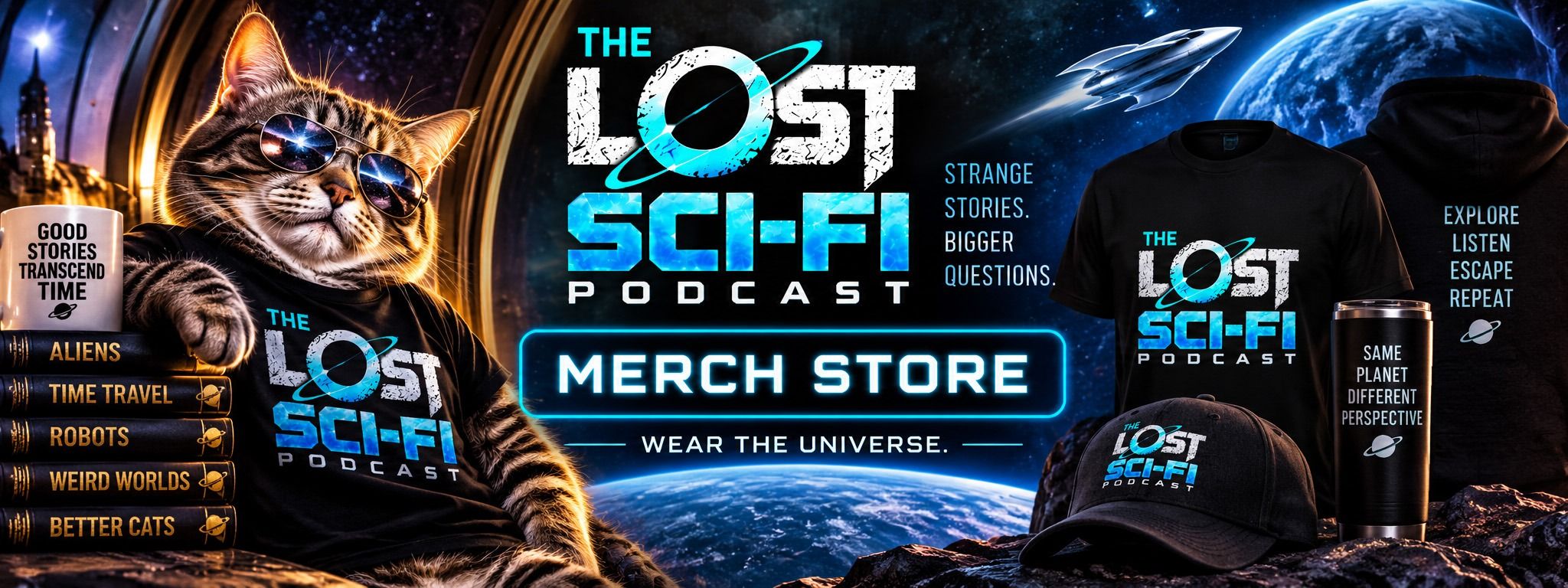 Lost Sci-Fi hero banner