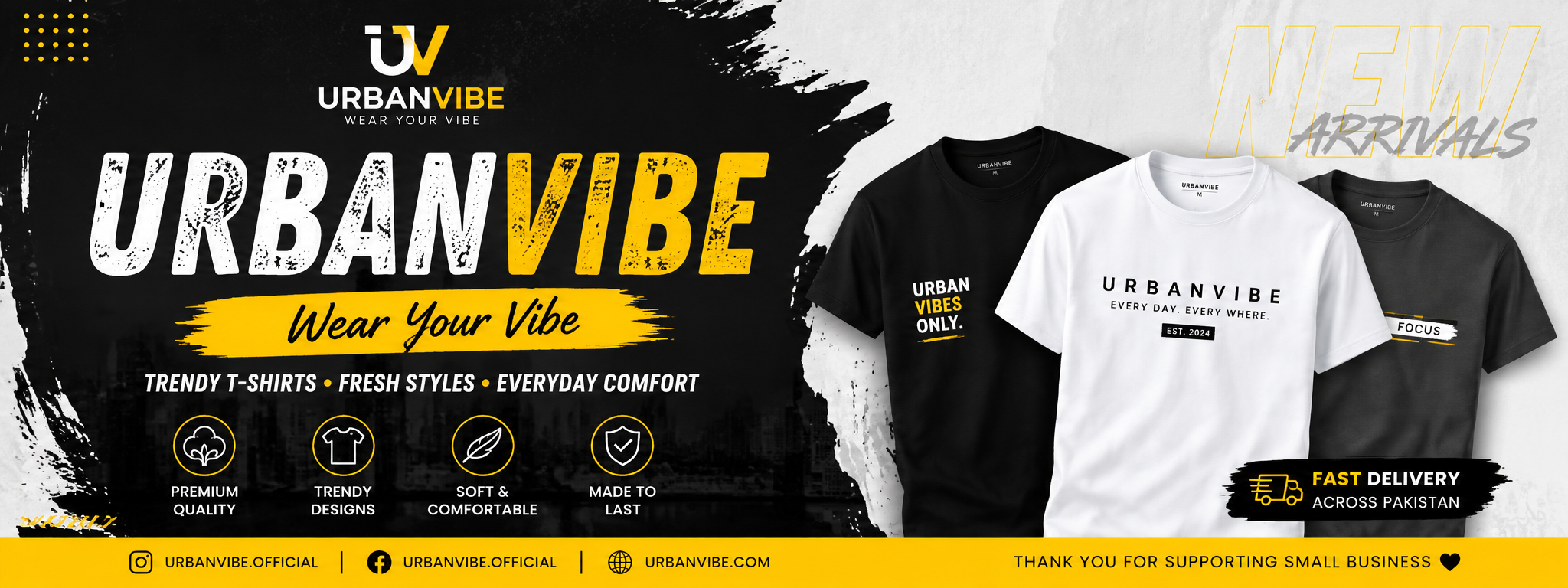 UrbanVibe hero banner