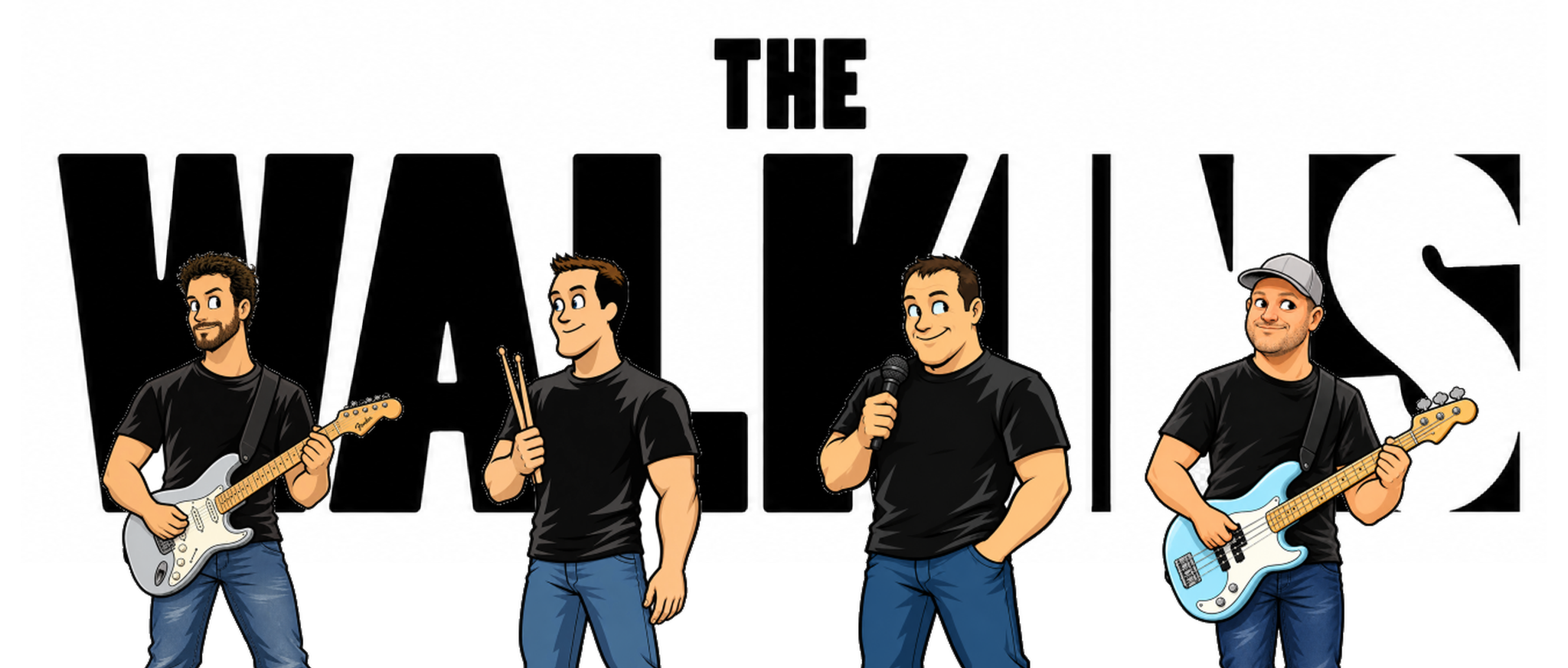 The Walk-ins Official Merch hero banner