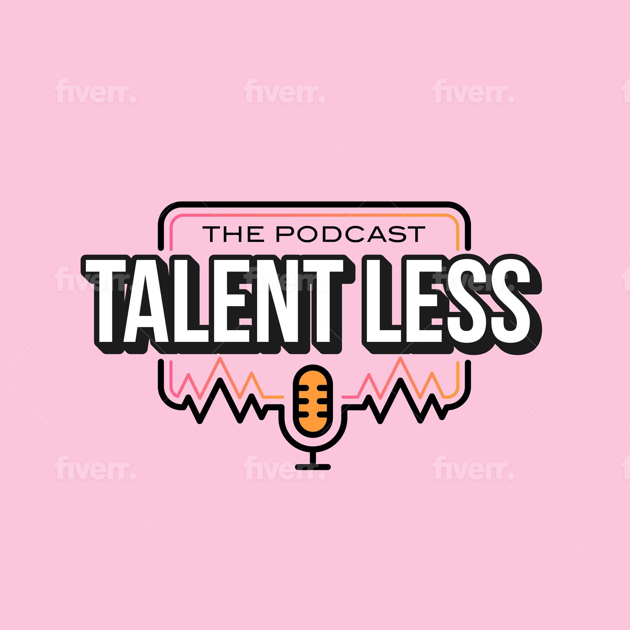 Talentless Podcast Shop hero banner