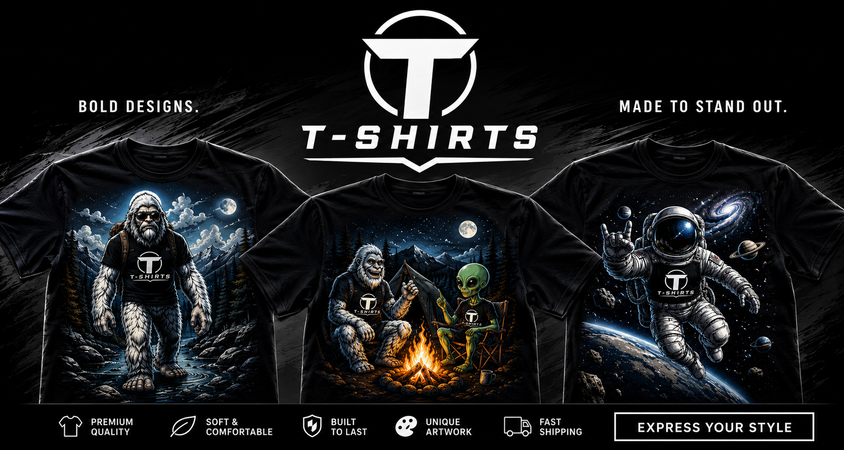 t-shirts hero banner